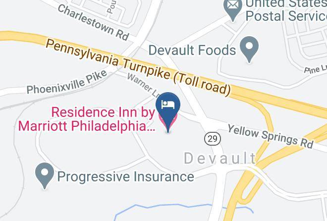 Chester - Residence Inn By Marriott Philadelphia Great Valley Malvern Maps