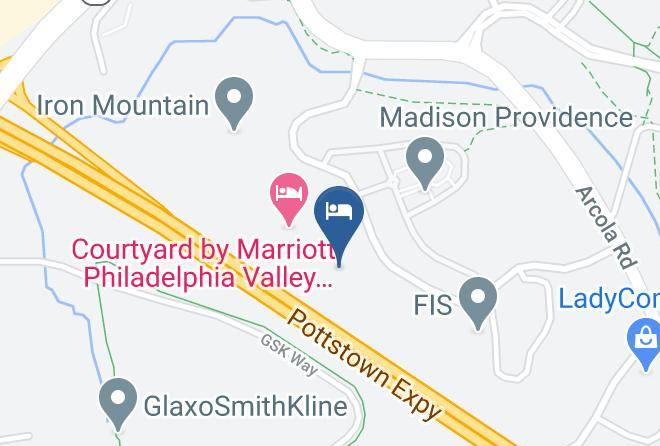 Residence Inn By Marriott Philadelphia Valley Forge Collegeville Map