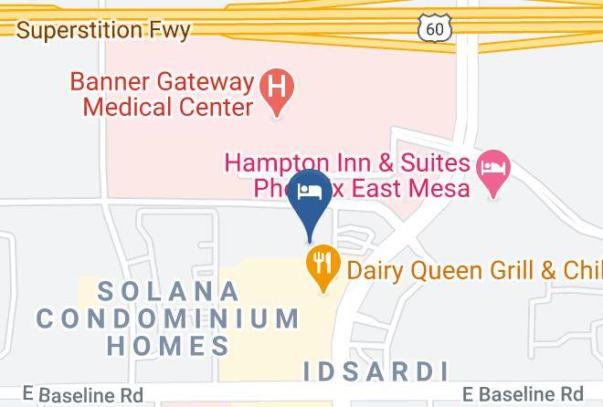 Maricopa - Residence Inn By Marriott Phoenix Gilbert Maps