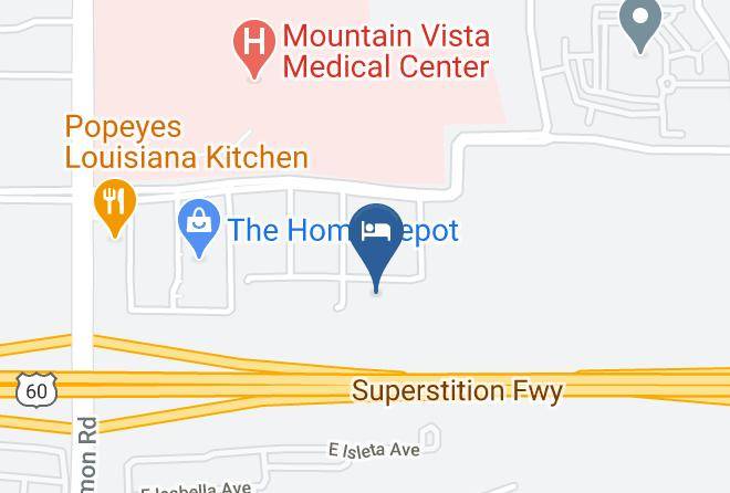 Maricopa - Residence Inn By Marriott Phoenix Mesa East Maps