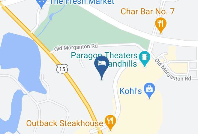 Residence Inn By Marriott Pinehurst Southern Pines Map