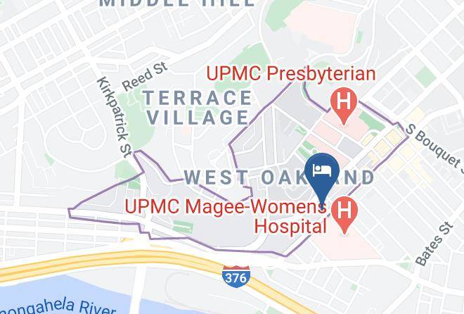 Allegheny - Residence Inn By Marriott Pittsburgh Oakland University Place Maps