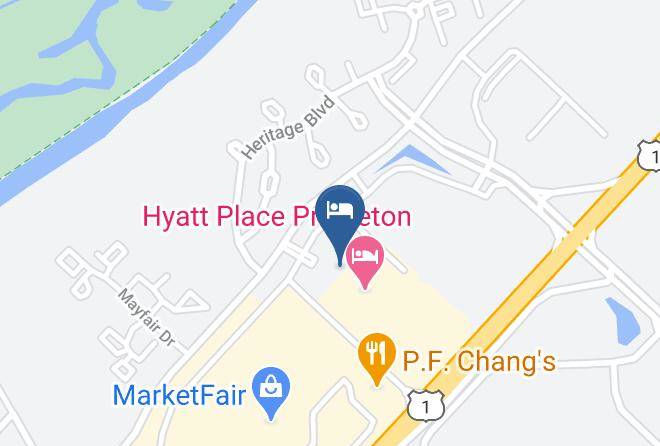 Mercer - Residence Inn By Marriott Princeton At Carnegie Center Maps