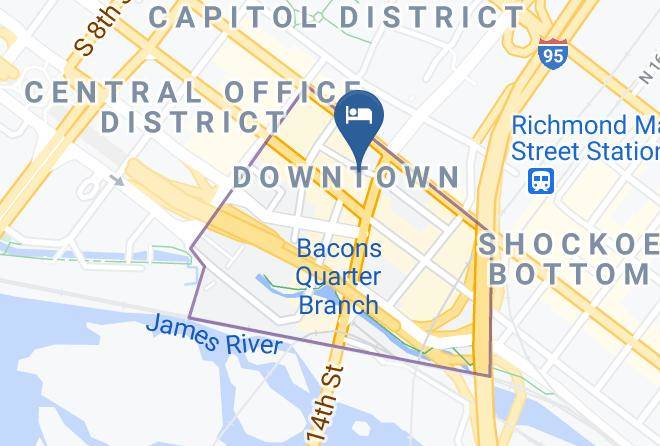 Richmond City - Residence Inn By Marriott Richmond Downtown Open Maps