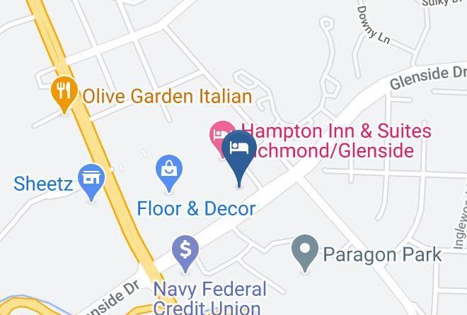 Residence Inn By Marriott Richmond Midtown Glenside Map