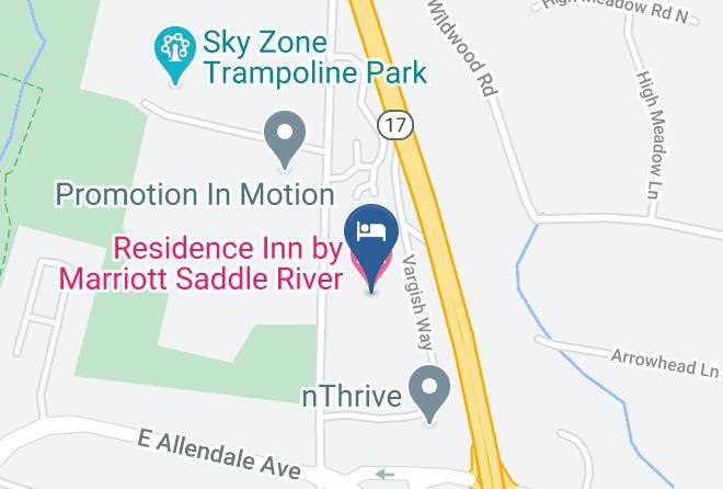 Bergen - Residence Inn By Marriott Saddle River Maps