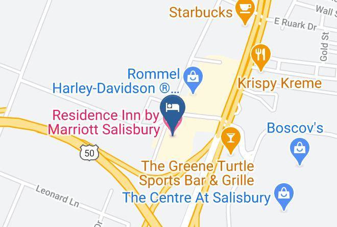 Wicomico - Residence Inn By Marriott Salisbury Maps