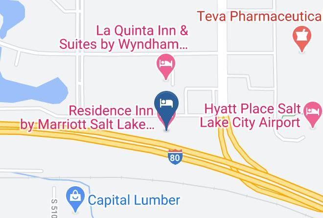Salt Lake - Residence Inn By Marriott Salt Lake City Airport Maps