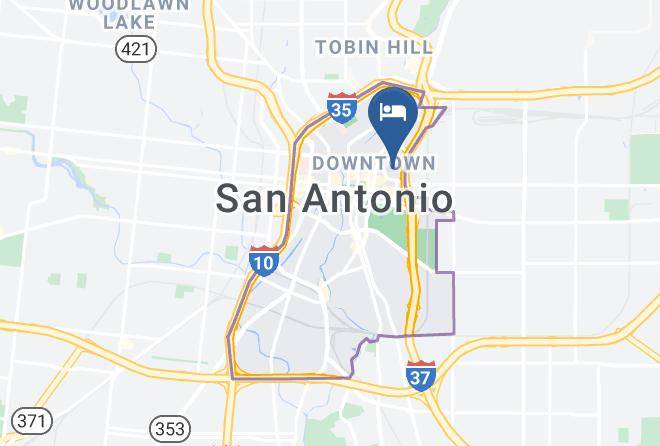 Bexar - Residence Inn By Marriott San Antonio Downtown Alamo Plaza Maps