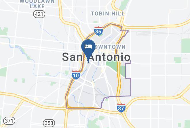 Residence Inn By Marriott San Antonio Downtown Market Square Map