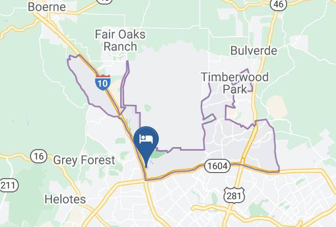 Bexar - Residence Inn By Marriott San Antonio Six Flags At The Rim Maps
