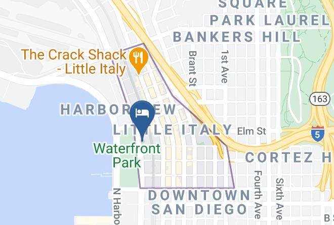 San Diego - Residence Inn By Marriott San Diego Downtown Maps