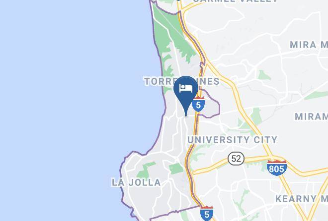 San Diego - Residence Inn By Marriott San Diego La Jolla Maps