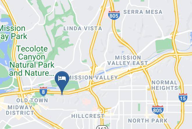 San Diego - Residence Inn By Marriott San Diego Mission Valley Maps