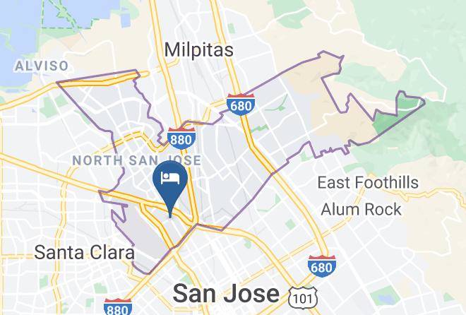 Santa Clara - Residence Inn By Marriott San Jose Airport Maps