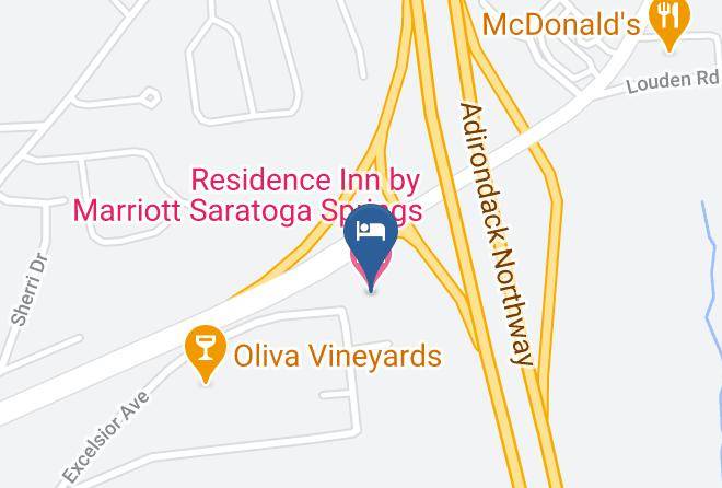 Saratoga - Residence Inn By Marriott Saratoga Springs Maps