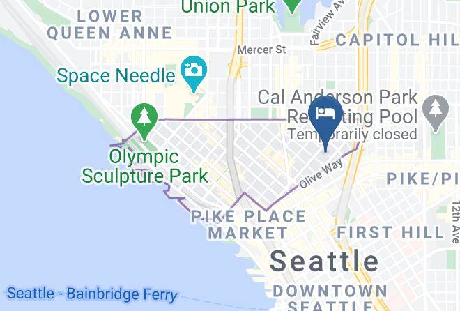 King - Residence Inn By Marriott Seattle Downtown Convention Center Maps