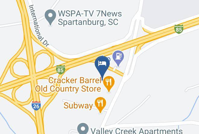 Spartanburg - Residence Inn By Marriott Spartanburg Maps
