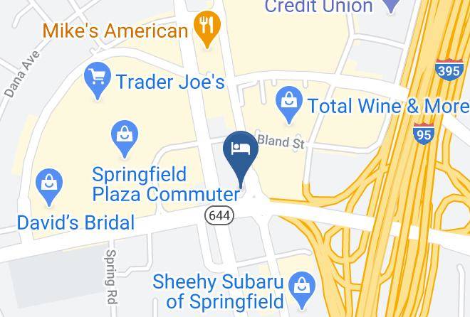 Fairfax - Residence Inn By Marriott Springfield Old Keene Mill Maps