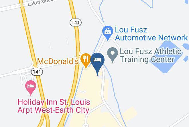 St Louis - Residence Inn By Marriott St Louis Airport Earth City Maps