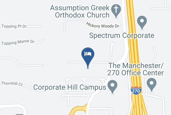 St Louis - Residence Inn By Marriott St Louis West County Maps