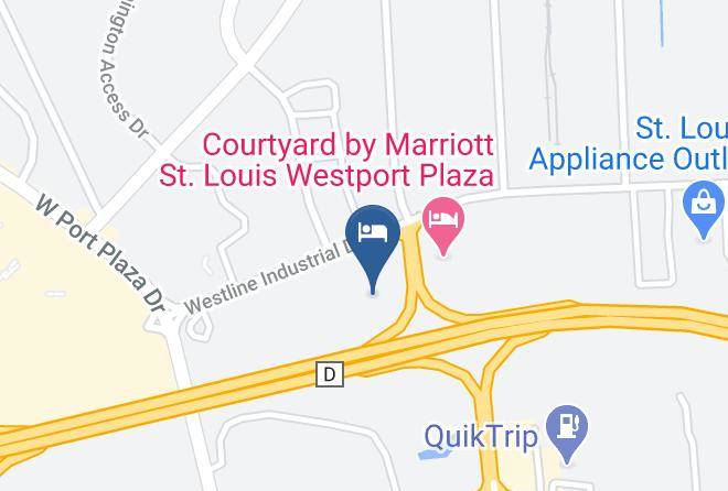 St Louis - Fairfield Inn & Suites By Marriott St Louis Westport Maps