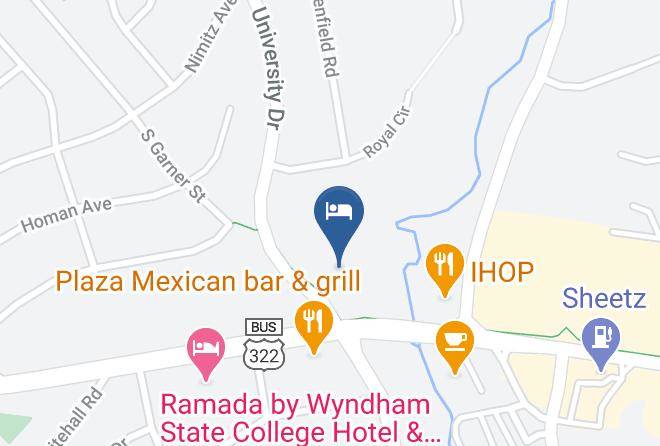 Centre - Residence Inn By Marriott State College Maps