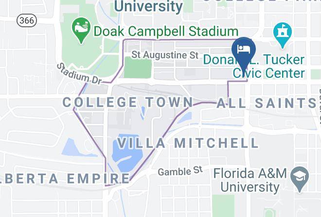 Residence Inn By Marriott Tallahassee Universities At The Capitol Map