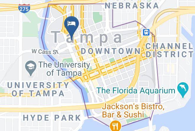 Hillsborough - Residence Inn By Marriott Tampa Downtown Maps