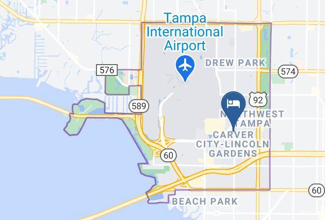 Hillsborough - Residence Inn By Marriott Tampa Westshore Airport Maps