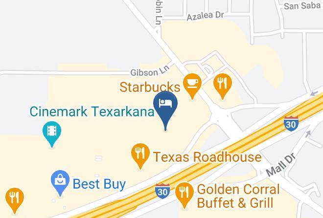 Bowie - Residence Inn By Marriott Texarkana Maps
