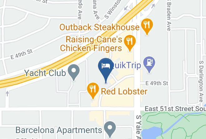 Tulsa - Residence Inn By Marriott Tulsa Midtown Maps