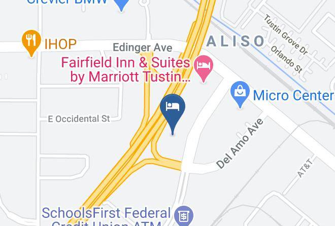 Orange - Residence Inn By Marriott Tustin Orange County Maps