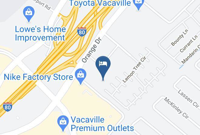 Solano - Residence Inn By Marriott Vacaville Maps