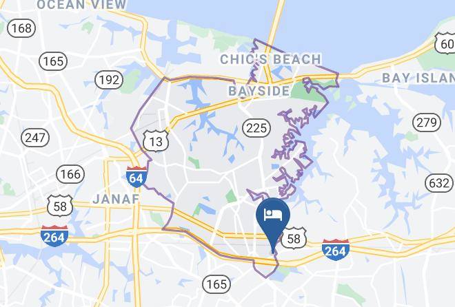 Virginia Beach City - Residence Inn By Marriott Virginia Beach Town Center Maps