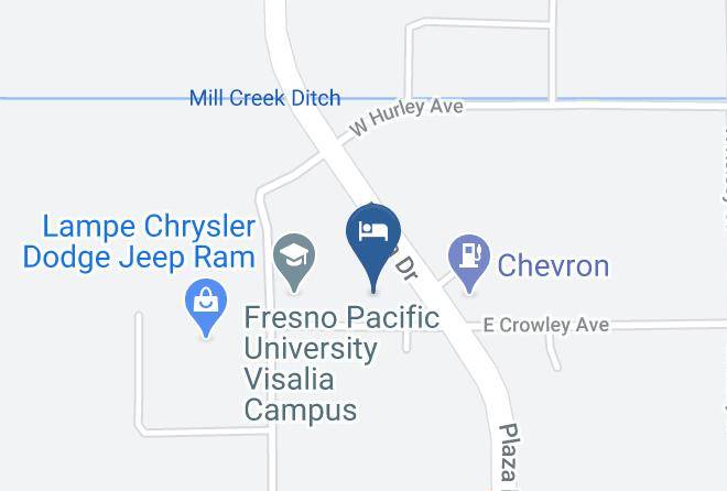 Tulare - Residence Inn By Marriott Visalia Maps