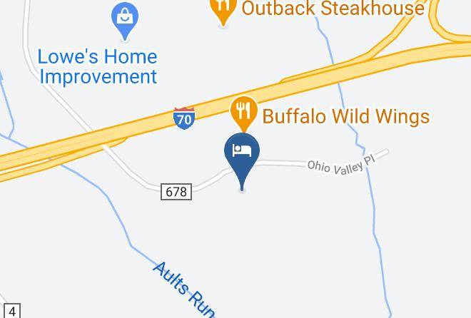 Residence Inn By Marriott Wheeling St Clairsville Oh Map