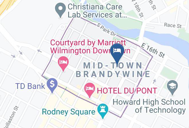 New Castle - Residence Inn By Marriott Wilmington Downtown Maps