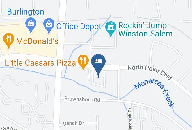 Forsyth - Residence Inn By Marriott Winston Salem University Area Maps