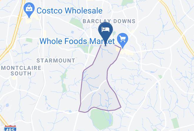 Mecklenburg - Residence Inn By Marriott Charlotte Southpark Maps