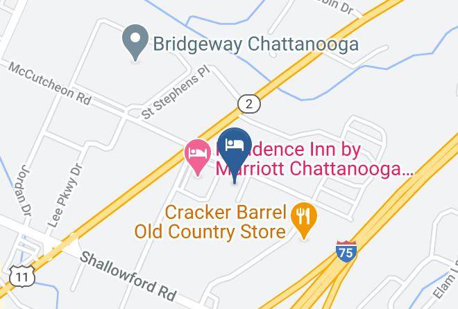 Hamilton - Towneplace Suites By Marriott Chattanooga Near Hamilton Place Maps