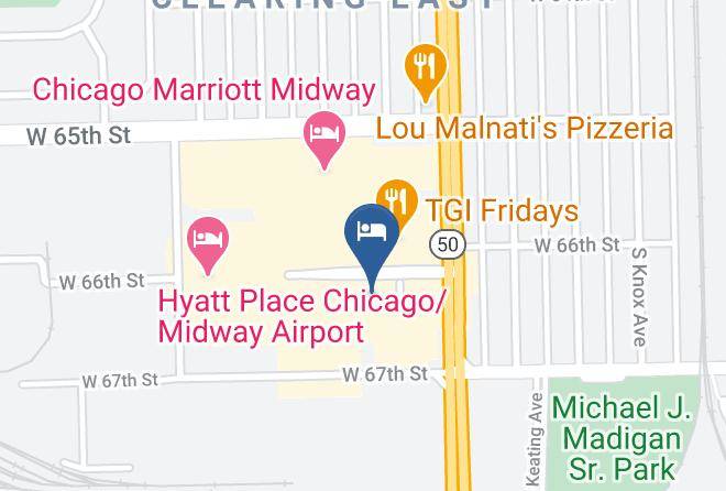 Cook - Fairfield Inn & Suites By Marriott Chicago Midway Airport Maps
