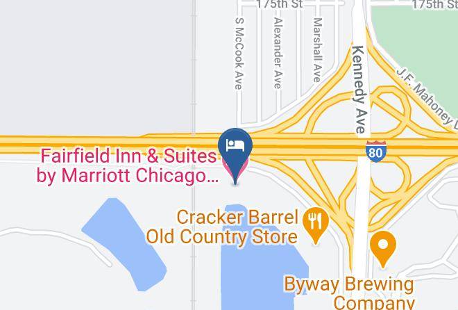 Lake - Fairfield Inn & Suites By Marriott Chicago Southeast Hammond In Maps