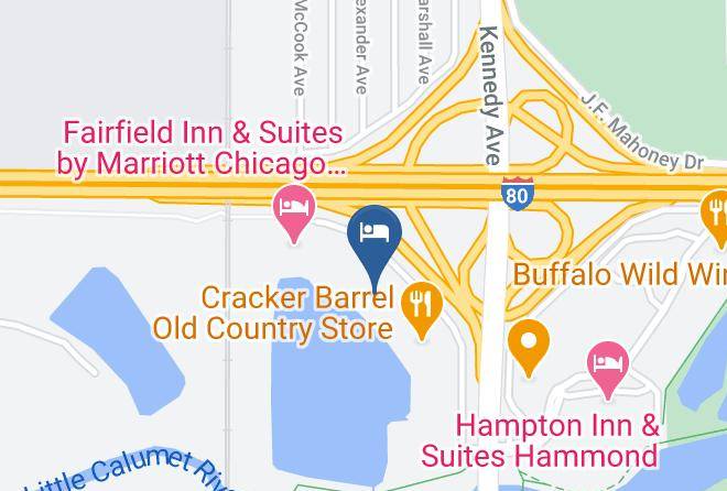 Lake - Residence Inn By Marriott Chicago Southeast Hammond In Maps