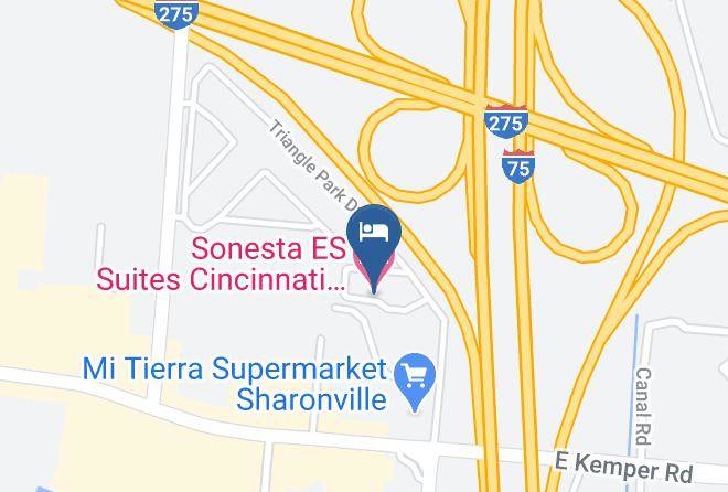 Hamilton - Sonesta Es Suites Cincinnati Sharonville West Maps