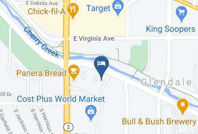 Residence Inn By Marriott Denver Cherry Creek Map