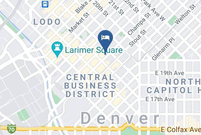 Denver - Residence Inn By Marriott Denver City Center Maps