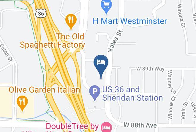 Adams - Residence Inn By Marriott Denver North Westminster Maps