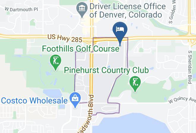 Jefferson - Residence Inn By Marriott Denver Southwest Lakewood Maps