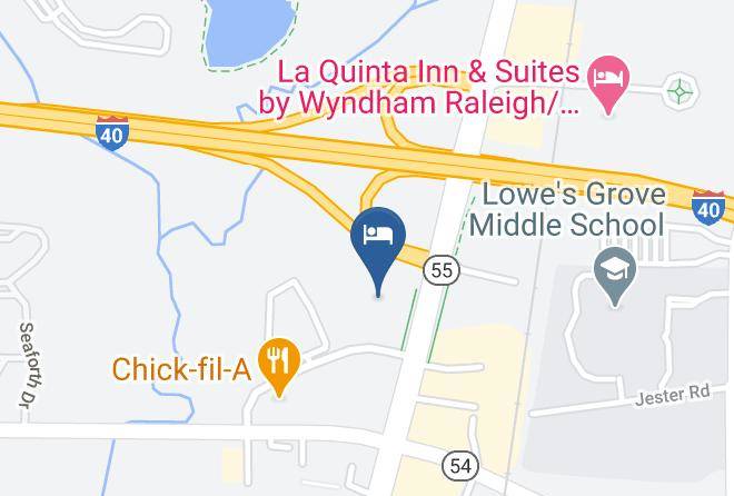 Durham - Courtyard By Marriott Durham Research Triangle Park Maps